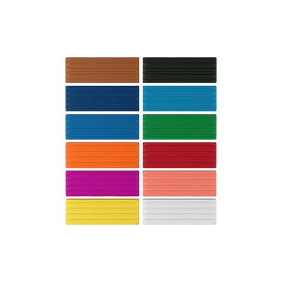 Пластилин ErichKrause Basic light pack, 12 цветов, 192 г, европодвес, в пакете