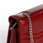 Сумка-мессенджер El Masta с клапаном, наружный карман, цвет бордовый - фото 11829438