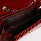 Сумка-мессенджер El Masta с клапаном, наружный карман, цвет бордовый - Фото 6