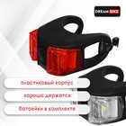 Комплект велосипедных фонарей Dream Bike JY-267-6, 2 диода, 2 режима - Фото 2