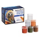 Краска акриловая, набор 6 цветов × 20 мл, Metallic, Calligrata, металлик, морозостойкая, в картонной коробке - Фото 3