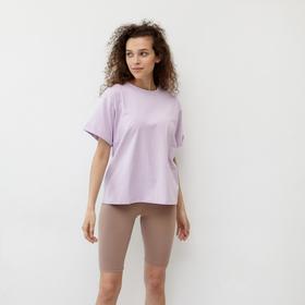 Футболка женская MINAKU SLIM FIT: цвет чёрный, р-р 52