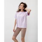 Футболка женская MINAKU REGULAR FIT: цвет чёрный, р-р 48 - Фото 3