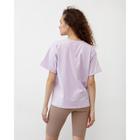 Футболка женская MINAKU REGULAR FIT: цвет чёрный, р-р 48 - Фото 4