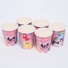 Набор бумажной посуды "С Днем Рождения", Little Pony - фото 36307303