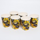 Посуда одноразовая бумажная на 6 персон «С Днем Рождения», Трансформеры - Фото 4