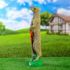 Садовая фигура "Удачный сурикат" 13х14х51см - фото 36527909