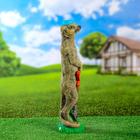 Садовая фигура "Удачный сурикат" 13х14х51см - фото 36527911