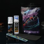 Набор для ухода за обувью «Чистая энергия твоей жизни» : дезодорант, очиститель, щётка, салфетка - фото 9271966