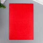 Фоамиран голограмма "Красный" 1,8 мм набор 5 листов 20х30 см - фото 6424019