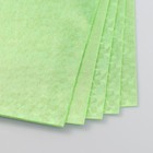 Фоамиран голограмма "Зелёный салат" 1,8 мм набор 5 листов 20х30 см - фото 7039825