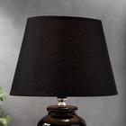 Лампа настольная 16610/1BK E14 40Вт черно-золотой 20х20х32,5 см RISALUX - фото 21277640