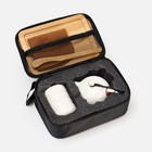 Набор для чайной церемонии ДЖЕКИЧАЙ, 8 предметов, на 4 персоны, чашка 45 мл, чайник 180 мл, керамика, белый - Фото 6