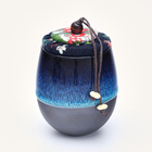 Набор для чайной церемонии ДЖЕКИЧАЙ «Ланьчжоу», 10 предметов, 4 персоны, пиалы 45 мл, чайник 180 мл, керамика, голубой - Фото 2