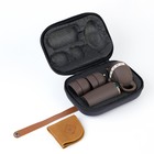 Набор для чайной церемонии ДЖЕКИЧАЙ «Дэян», 7 предметов, 4 персоны, пиалы 45 мл, чайник 180 мл, керамика, коричневый - Фото 2