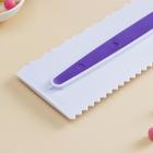 Шпатель кондитерский KONFINETTA «Праздник», 23×7,7 cм - фото 24422309