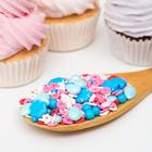 Кондитерская посыпка «Красно-бирюзовый», 50 г - Фото 2