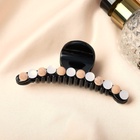 Крабик для волос «Амелия», бусины, 9 см (комплект 6 шт) - фото 53802941