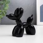 Сувенир полистоун "Воздушный шарик - собачка" чёрный 8х10х4 см - фото 11552488