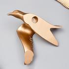 Сувенир полистоун настенный декор "Чайка" МИКС золото (5 шт) - фото 804511045 Сувенир полистоун настенный декор "Чайка" МИКС золото (5 шт) - фото 804511045