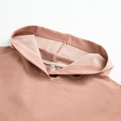 Костюм женский (худи, брюки) MINAKU: Casual Collection, размер 46, бежевый