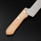 Нож кухонный для сыра и масла «Гастрономический», лезвие 29,5 см, с двумя ручками - Фото 3