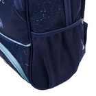 Рюкзак школьный 42 х 29 х 12 см, эргономичная спинка, отделение для ноутбука, Hatber Sreet "Мой друг Дино", синий - Фото 4
