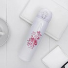 Термос «Здесь и сейчас», розовый, 400 мл, сохраняет тепло 10-12 ч - Фото 2