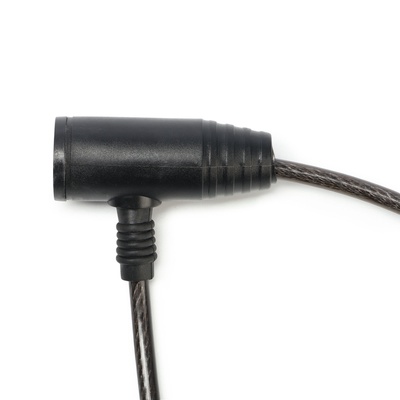 Замок навесной велосипедный Dream Bike, 6×650 мм, английский ключ с пластиковой ручкой