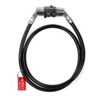 Замок навесной велосипедный Dream Bike, 6×650 мм, кодовый - Фото 5