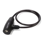 Замок навесной велосипедный Dream Bike, 6×650 мм, перфорированный ключ, черный - Фото 6