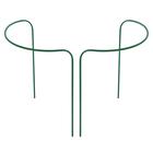 УЦЕНКА Кустодержатель, d=60 см, h=90 см, ножка d=1 см, металл, набор 2 шт., зелёный - Фото 1