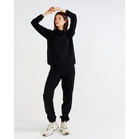 

Костюм женский (худи, брюки) MINAKU: Casual Collection цвет чёрный, размер 46