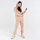Костюм женский (худи, брюки) MINAKU: Casual Collection цвет песочный, размер 44 - Фото 3
