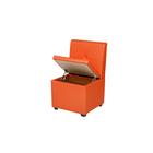 Кухонный диван Уют-1 mini, 550х500х830, оранжевый - Фото 1
