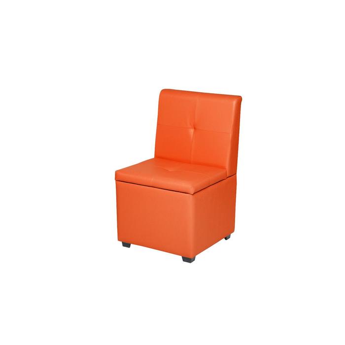 Кухонный диван Уют-1 mini, 550х500х830, оранжевый - фото 1927701677