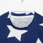 Пижама детская для мальчика KAFTAN «Звезды» синий, рост 134-140 (36) - фото 34992643