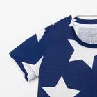 Пижама детская для мальчика KAFTAN «Звезды» синий, рост 134-140 (36) - фото 34992644