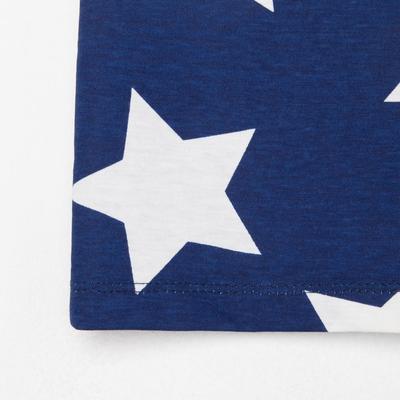 Пижама детская для мальчика KAFTAN «Звезды» синий, рост 134-140 (36)