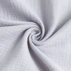Пелёнка муслиновая Крошка Я «Light gray», 135×100 см, двухслойная, 100 % хлопок - Фото 2