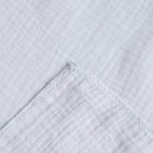Пелёнка муслиновая Крошка Я «Light gray», 135×100 см, двухслойная, 100 % хлопок - Фото 3
