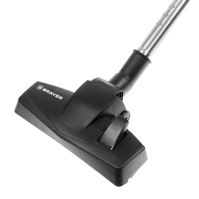 Пылесос BRAYER 4202BR, 2200/420 Вт, 2.5 л, циклон, чёрный, красный