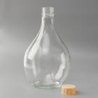 Бутыль стеклянная «Дамижана», 5 л, с крышкой - фото 9573031