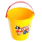 Ведро детское пластиковое для песочницы и снега «Машинка», 1 л - Фото 4