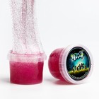 Слайм «Стекло» с вишнёвыми блёстками 100 г - Фото 1