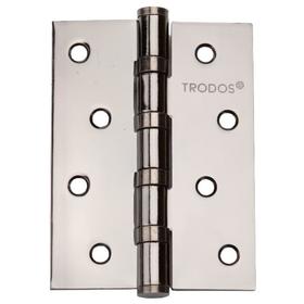 

Петля TRODOS 100х70х2,5 мм б/к черный , цвет никель