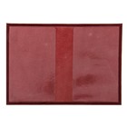 Обложка для паспорта цвет бордовый - Фото 2