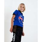 Футболка-поло для мальчика, цвет василёк, рост 152 см (12 лет) - Фото 2