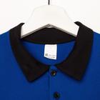 Футболка-поло для мальчика, цвет василёк, рост 164 см (14 лет) - Фото 5