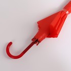 Зонт - трость полуавтоматический «Однотонный», 8 спиц, R = 46 см, цвет МИКС - Фото 4